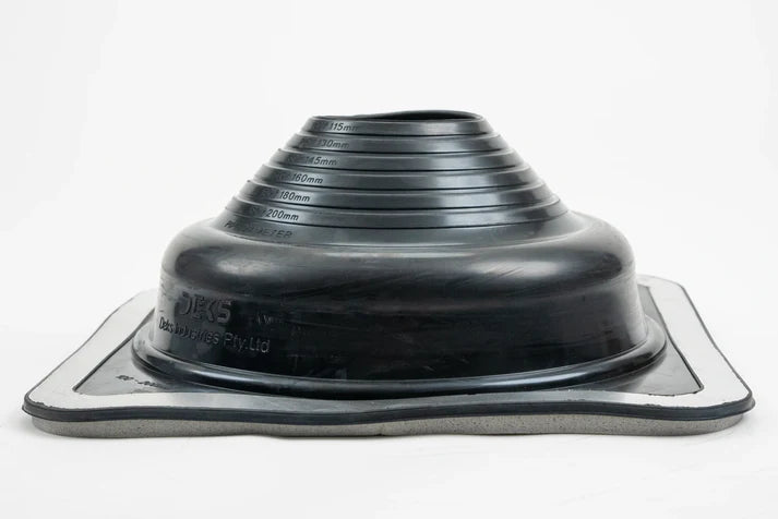 Dektite Ezi-Seal Black EPDM Roof Pipe Flashing