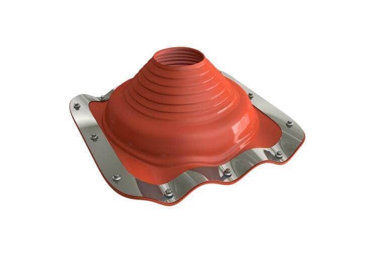 Dektite Premium Roof Pipe Flashing 230-508mm Red Silicone DFE209RE