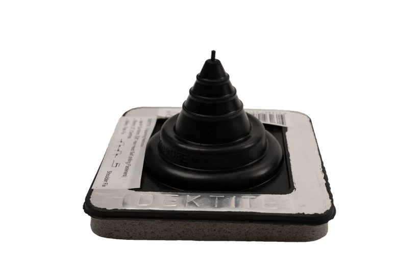Dektite Ezi-Seal Black EPDM Roof Pipe Flashing