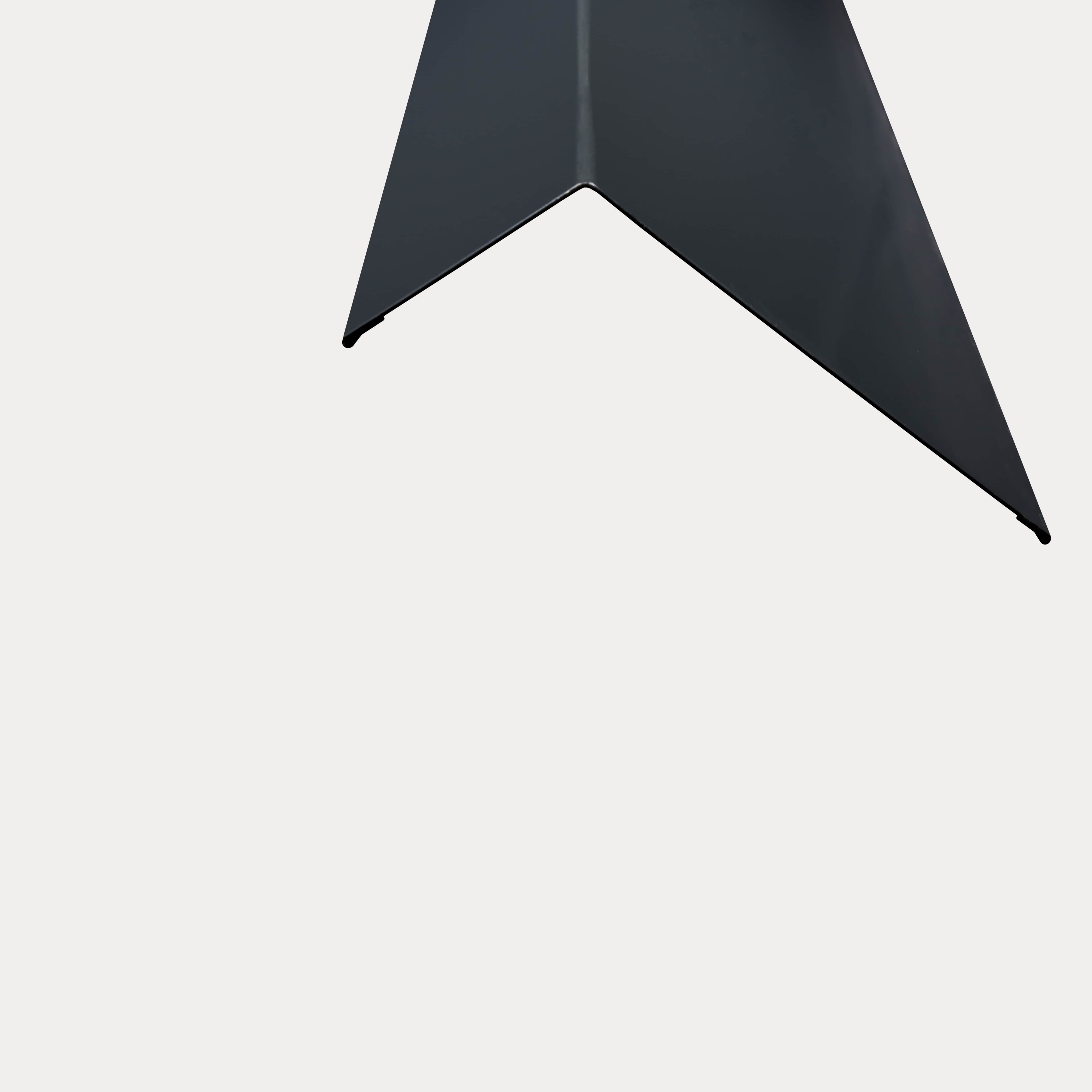 Hornsey Polyester Coated Eaves Flashings - Anthracite Grey
