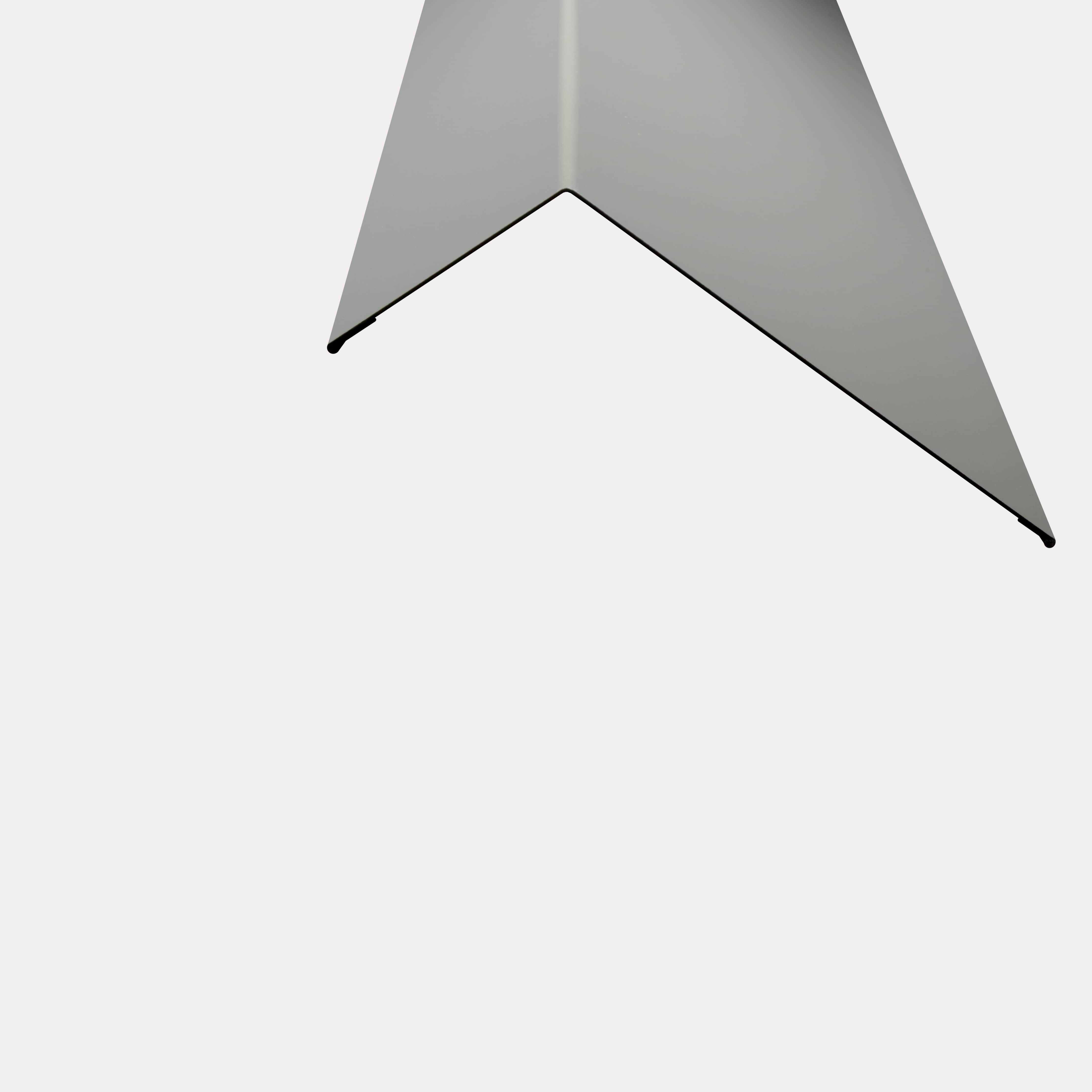 Hornsey Polyester Coated Eaves Flashings - Goosewing Grey