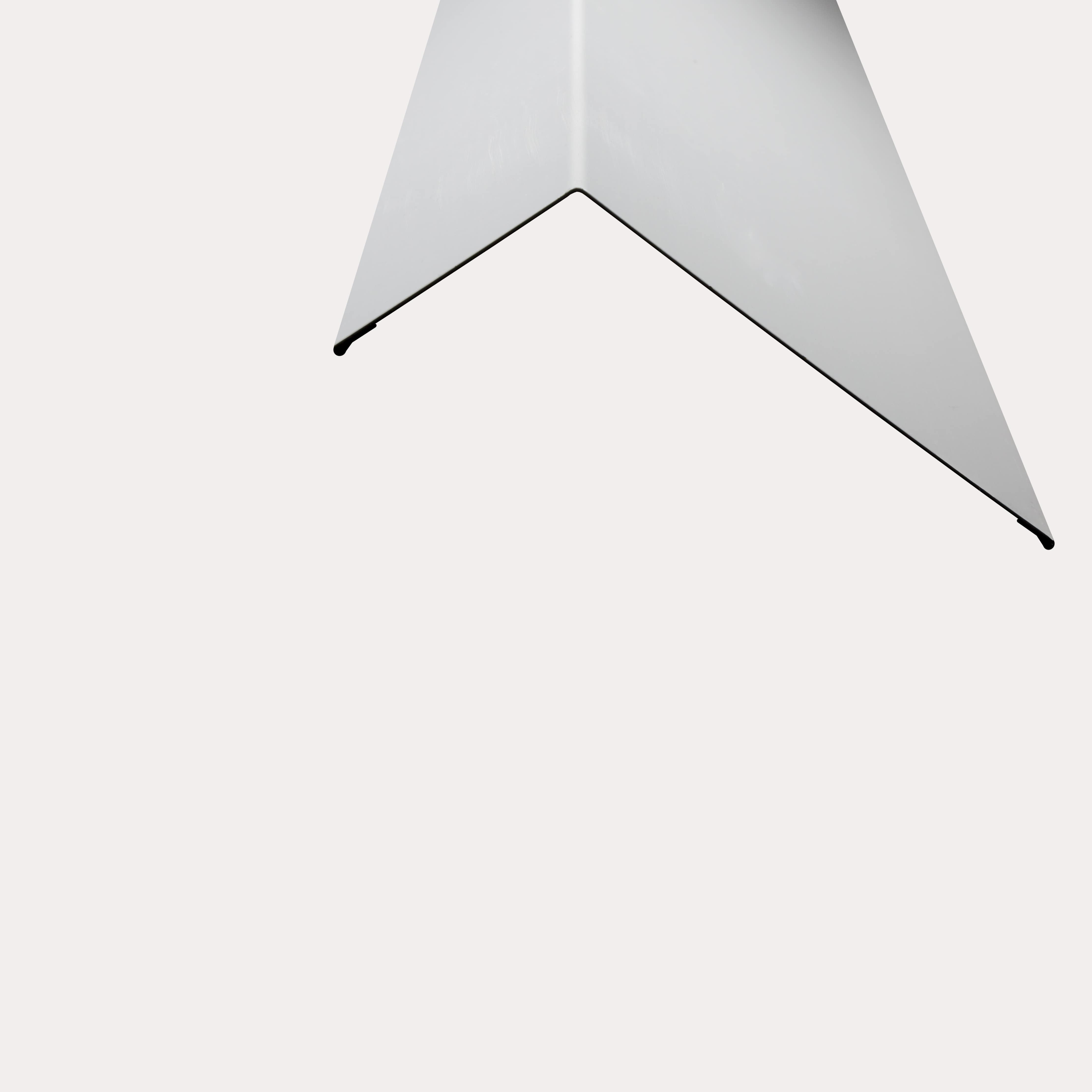 Hornsey Polyester Coated Eaves Flashings - Pure White