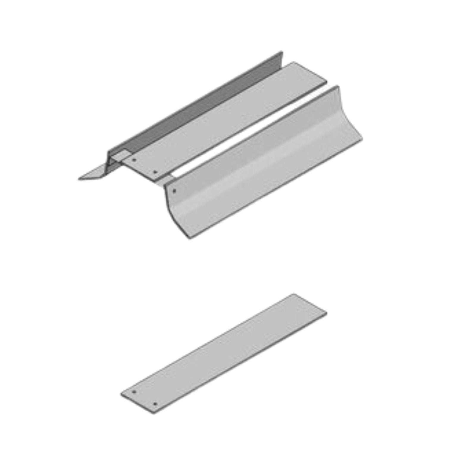 Eternit FarmTec Fibre Cement Open Protected Ridge Flashing | RSUK