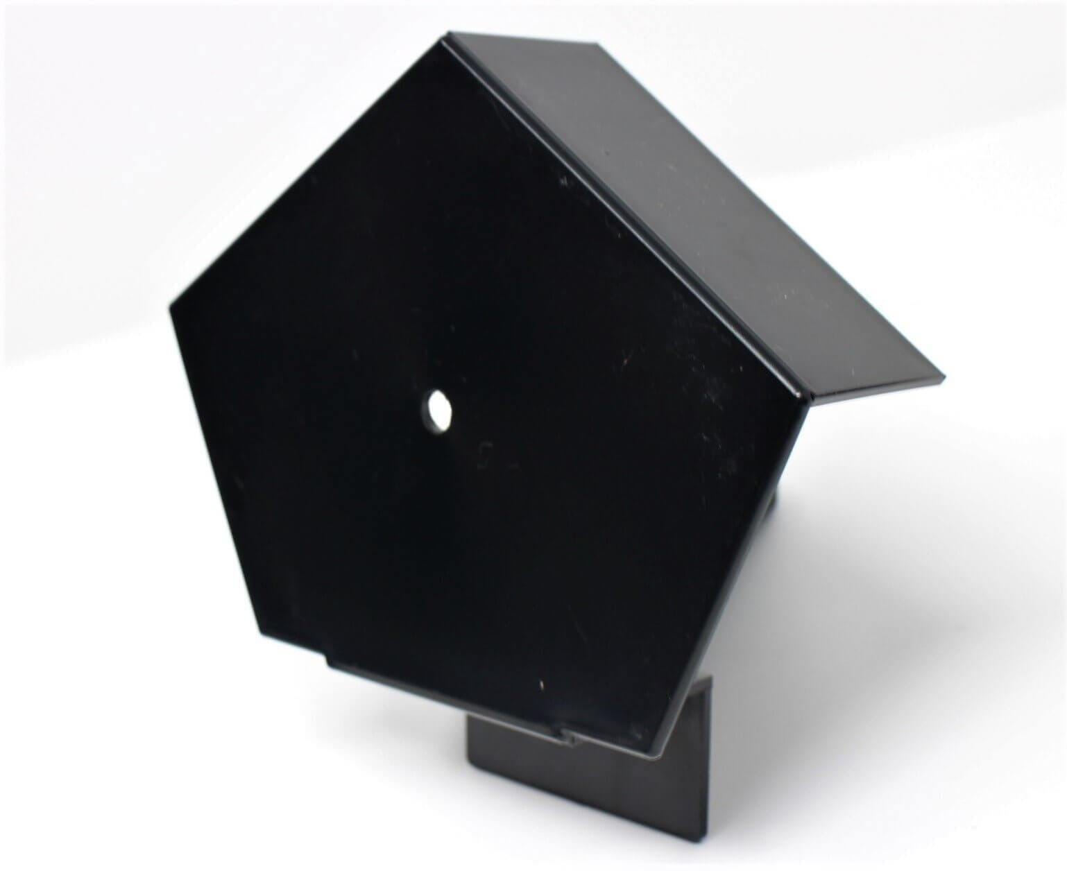 European Plastics PVC Continuous Dry Verge Ridge End Cap 'S' Type for Slate