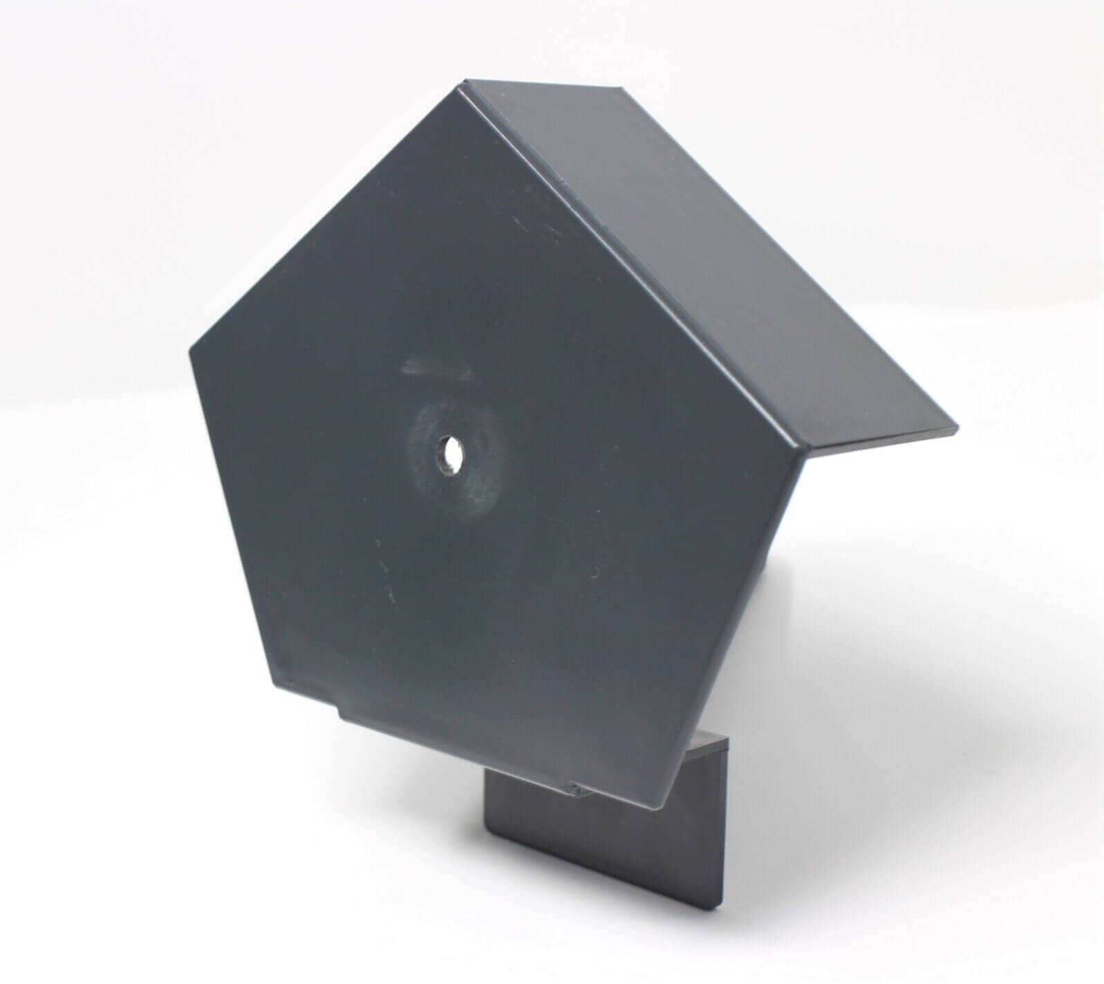 European Plastics PVC Continuous Dry Verge Ridge End Cap 'S' Type for Slate