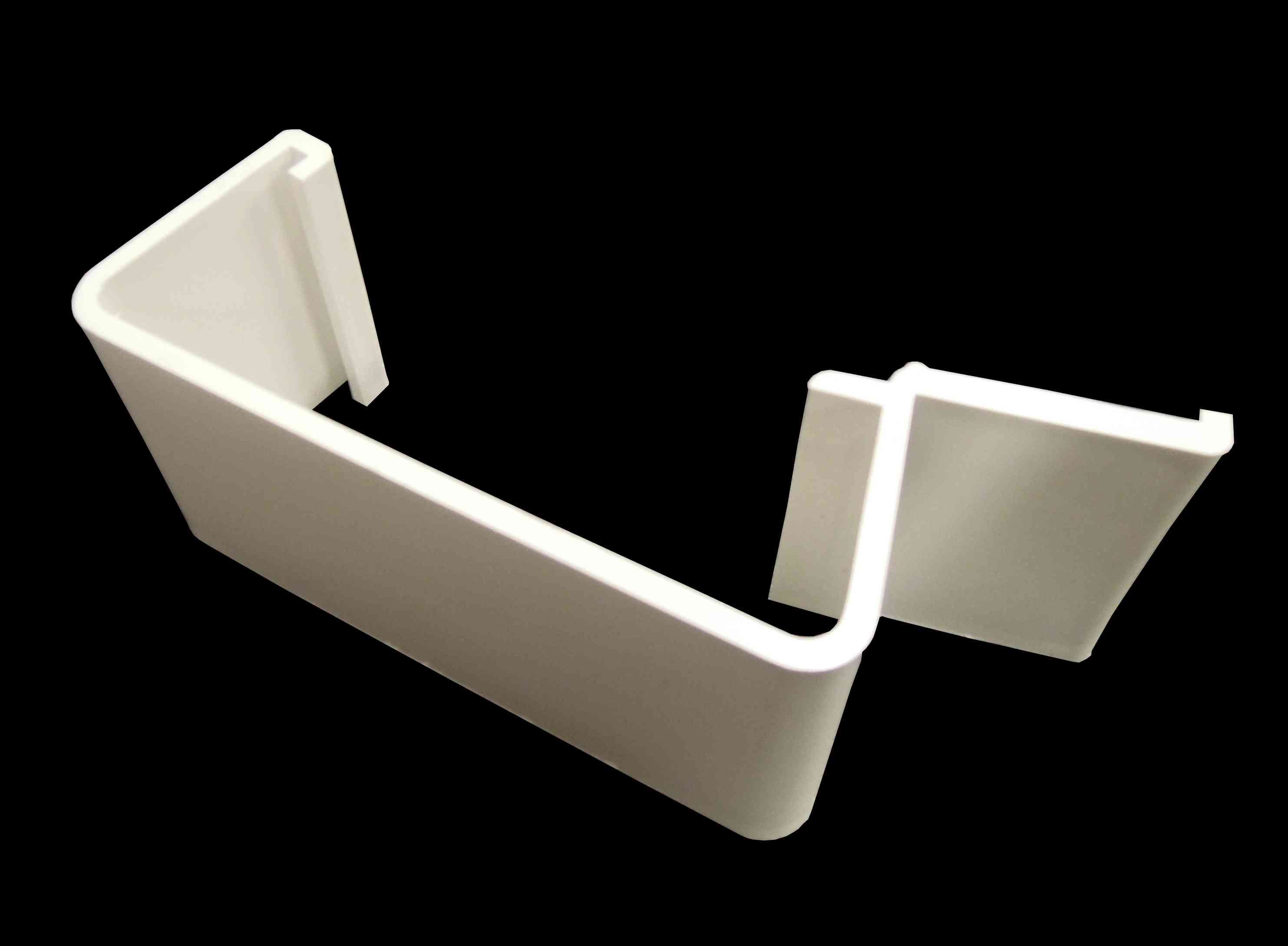 European Plastics Straight Connector for 'D' Type Verge