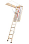 Fakro LWK Komfort 3 Section Wooden Loft Ladder - 55cm x 111cm x 2.8m