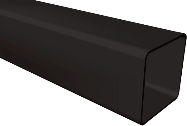 Freeflow 65mm Square Plastic Downpipe - Black