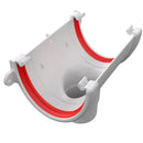 Freeflow Deepflow Style Plastic Guttering Running Outlet - White - Roofing Supplies UK