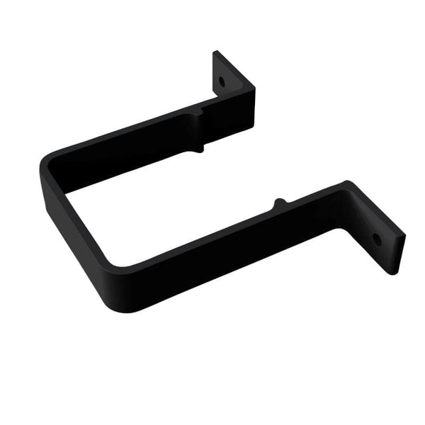 Freeflow Square Plastic Downpipe Clip - Black - Roofing Supplies UK