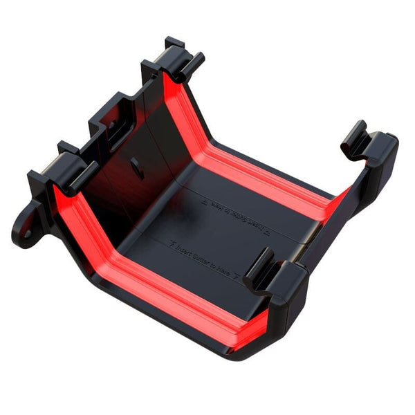 Freeflow Square Style Plastic Guttering Union Bracket - Black - Roofing Supplies UK