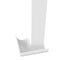 Freefoam uPVC Fascia Board Bullnose Edge Internal Corner - 300mm - Roofing Supplies UK
