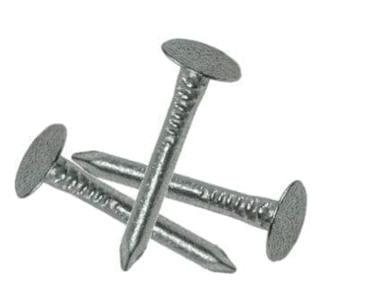 Galvanised ELH Clout Nails 20 x 3mm for Shed Felt and Bitumen Shingles - 1kg - Roofing Supplies UK