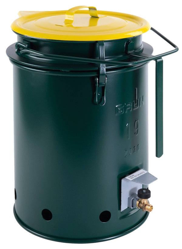 Grün Rekord 19 ltr Bitumen Heating System inc Burner & Bucket