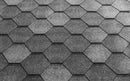 Katepal Super Jazzy Hexagonal Felt Shingles (3m2) - Grey