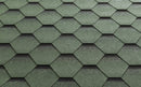 Katepal Super Katrilli Hexagonal Felt Bitumen Shingles (3m2) - Green