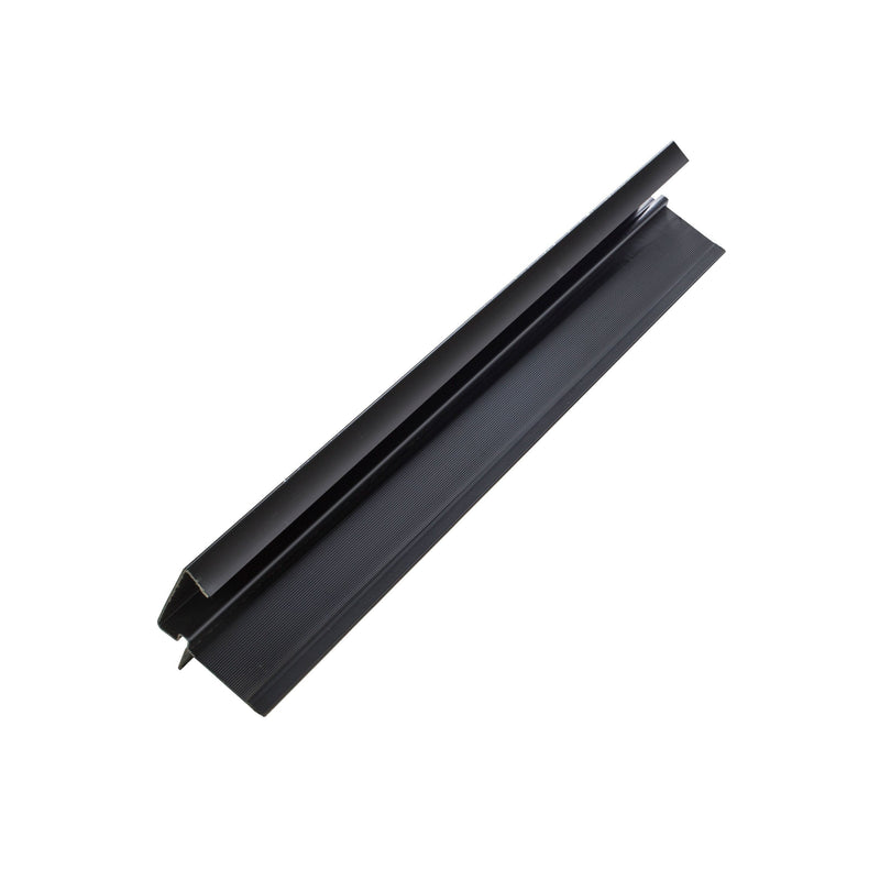 Klober Uni-Line Continuous Dry Verge 5m T-Strip - Pack of 4 - Black
