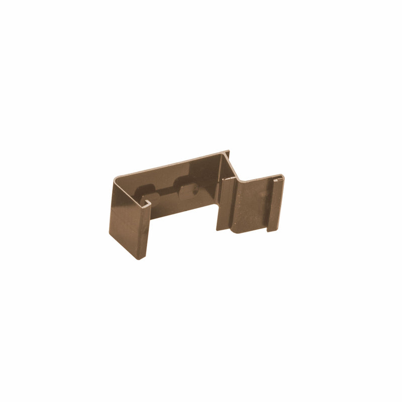 Klober Uni-Line T-Strip Dry Verge Connectors - Pack of 2 - Brown