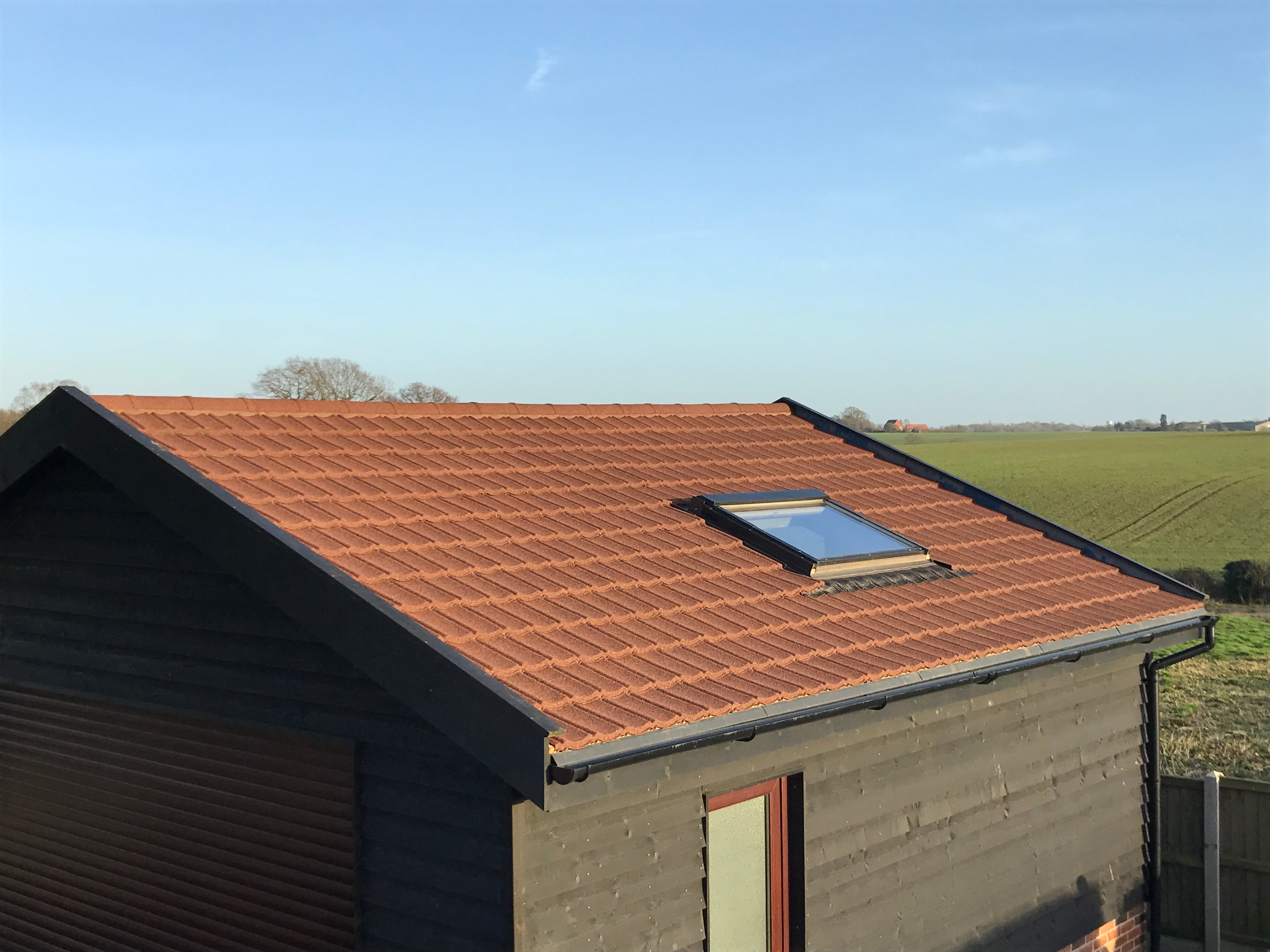 Lightweight Tiles Roof Tile - Granulated Brown