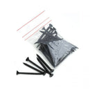 Lightweight Tiles Black Plastic Coated Screws - Pack of 40