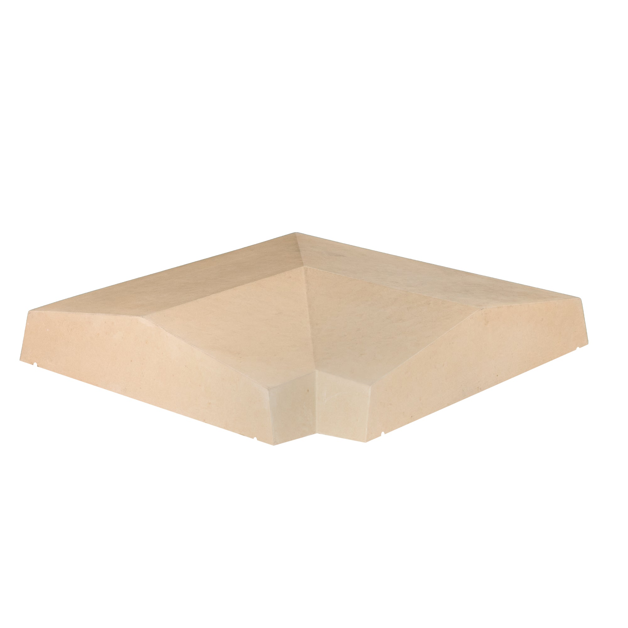 Willowcrete Twice Weathered 90° Corner Concrete Coping Stone
