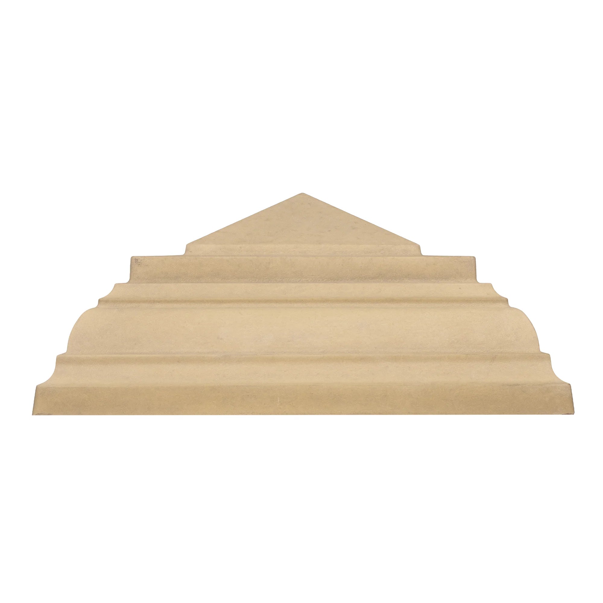 Willowcrete Stepped Peaked Concrete Pier Cap