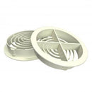 Manthorpe Circular Soffit Vent White - Pack of 50