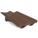 Manthorpe Double Pantile In-Line Roof Tile Vent - Brown