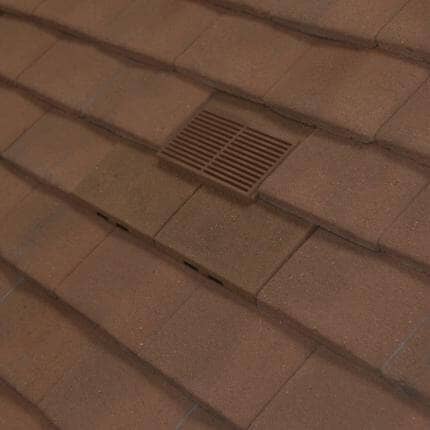 Manthorpe Granular Plain Tile Roof Vent - Light Brown