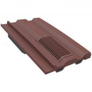 Manthorpe Mini Castellated Roof Tile Vent - Antique Red
