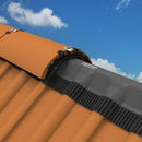 Manthorpe Roll Out Clay Vent Dry Ridge System 6m - Black