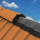 Manthorpe Roll Out Clay Vent Dry Ridge System 6m - Brown