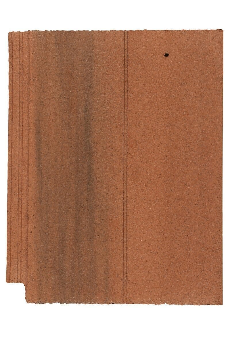 Marley Duo Edgemere Concrete Interlocking Roof Tiles - Old English Dark Red Slate - Pallet of 240