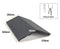 Mayan Natural Slate All-in-One RealRidge Graphite 135° Ridge Tile 500mm - Roofing Supplies UK