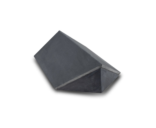 Mayan Natural Slate All-in-One RealRidge Graphite Hip End Tile 500mm - Roofing Supplies UK