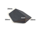 Mayan Natural Slate Classic RealRidge Graphite Hip End 500mm - Roofing Supplies UK