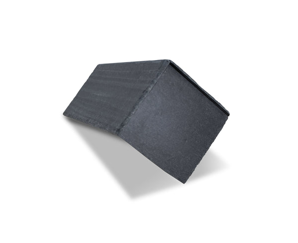 Mayan RealRidge Natural Slate Overlap Block End Ridge Tile 500mm