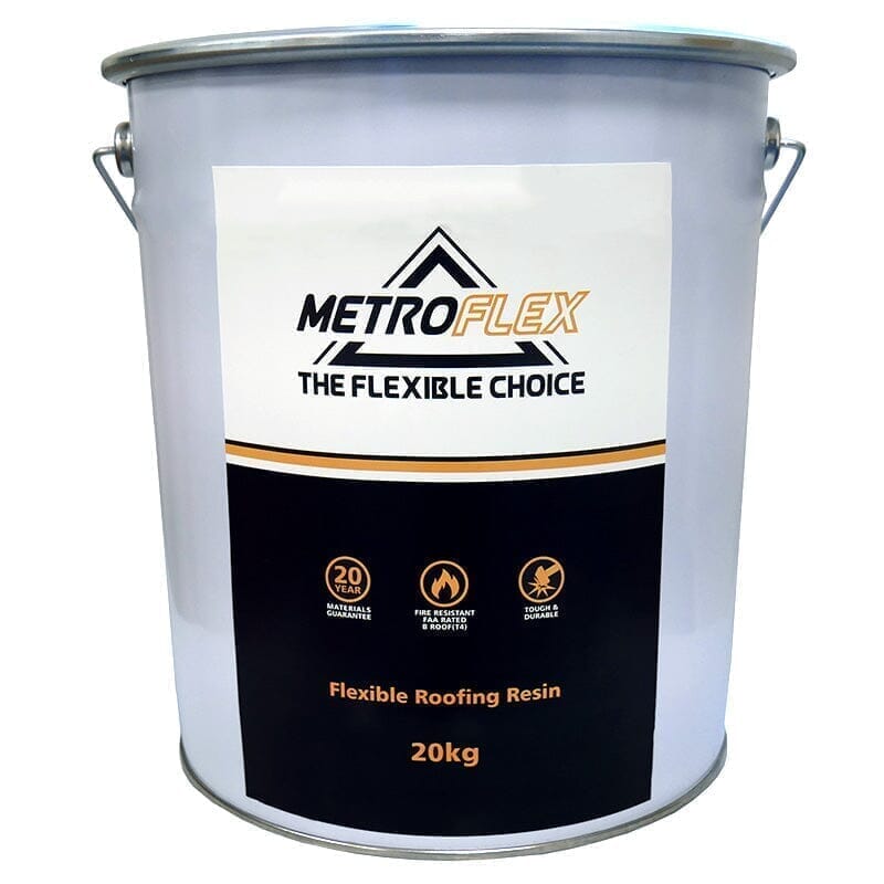 MetroFlex Flexible GRP Roofing System - 20kg - Roofing Supplies UK