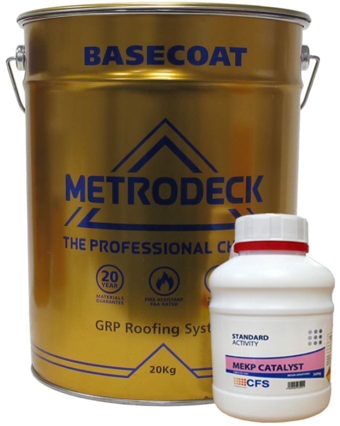 Metrodeck Fibreglass Roofing Polyester Resin - 20kg - Roofing Supplies UK