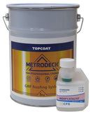 Metrodeck Fibreglass Roofing Topcoat -  Anthracite Grey - Roofing Supplies UK