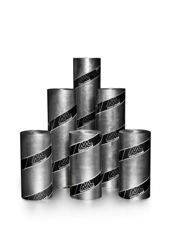 Midland Lead Code 6 Cast Lead Roof Flashing Roll 1000mm x 3m - Roofing Supplies UK