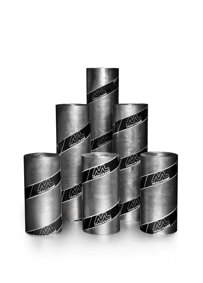 Midland Lead Code 6 Cast Lead Roof Flashing Roll 330mm x 3m - Roofing Supplies UK