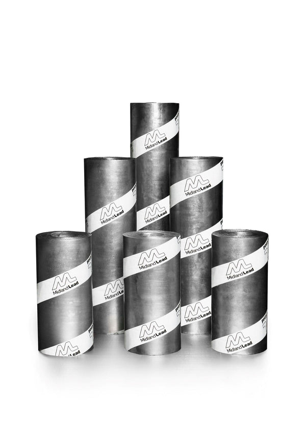 Midland Lead Code 7 Cast Lead Roof Flashing Roll 1200mm x 3m - Roofing Supplies UK