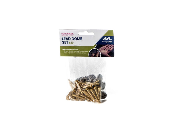 Midland Lead Lead Dome Sets - Pack of 20 - Roofing Supplies UK