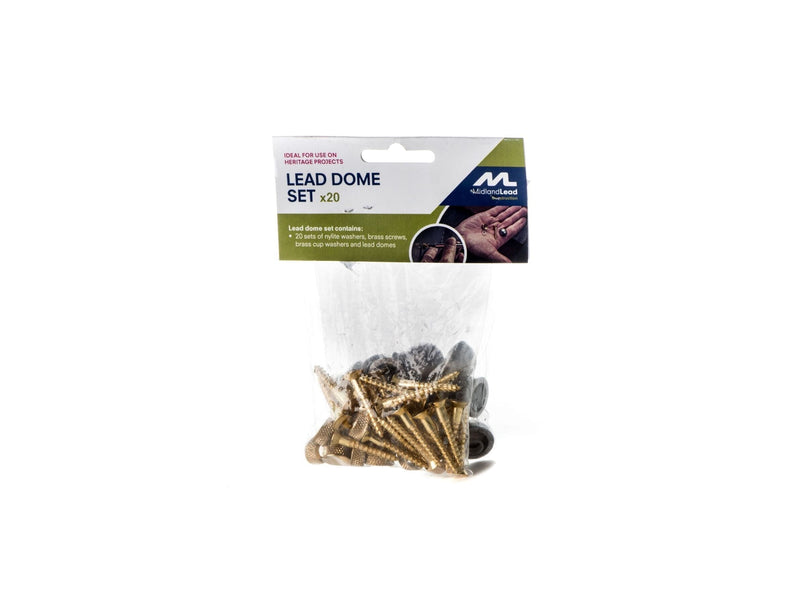 Midland Lead Lead Dome Sets - Pack of 20