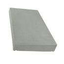 Once Weathered Concrete Coping Stone Light Grey 450mm x 600mm