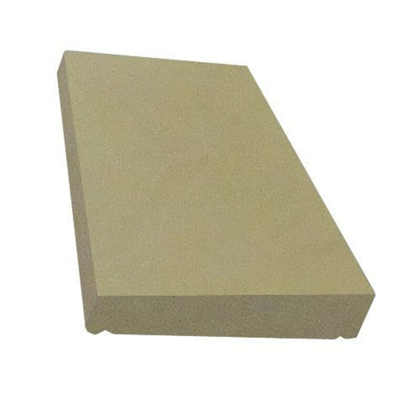 Once Weathered Concrete Coping Stone Sand 180mm x 600mm - Roofing Supplies UK
