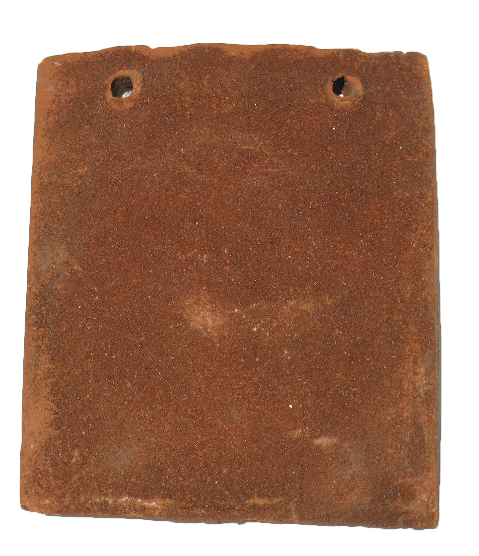 Peg eave tile from Tudor’s handmade clay roof tiles collection