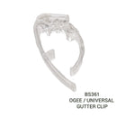 Rainwater Gutter Clips For Bird-X Spikes - Ogee - 100m Pack - Roofing Supplies UK
