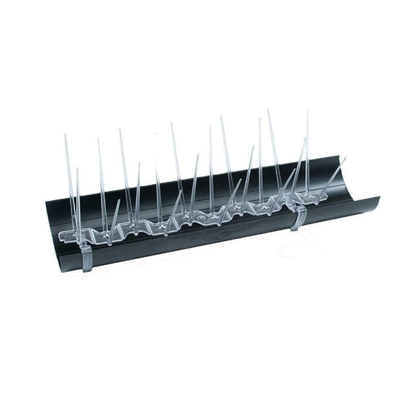Rainwater Gutter Clips For Defender 8 Medium Polycarbonate Bird Spikes - Universal - 100m Pack - Roofing Supplies UK
